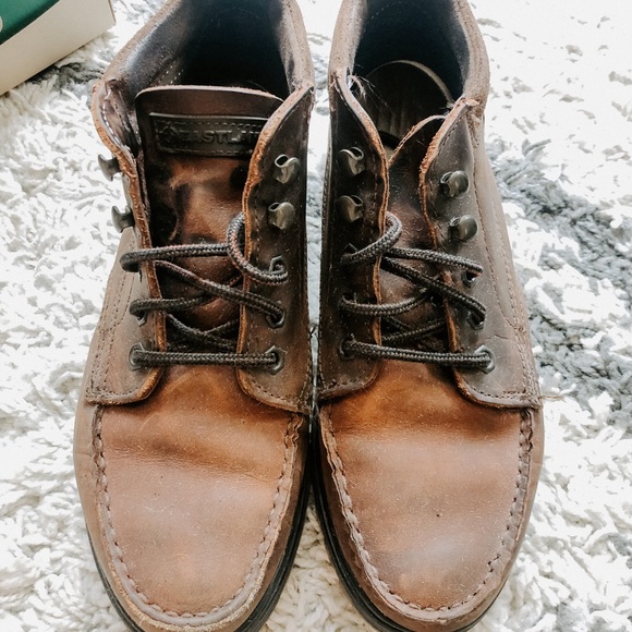Vintage Eastland Boulder Bomber Brown boots - Picture 3 of 4